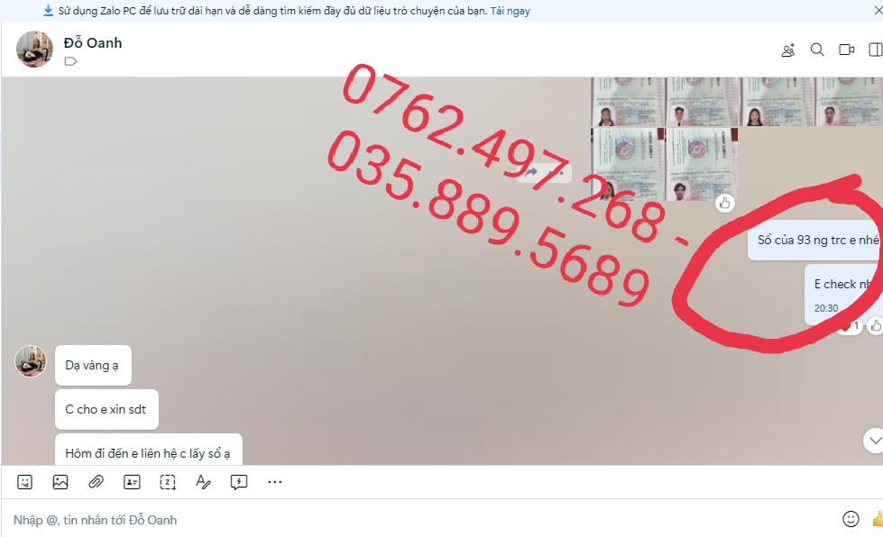 Sổ đoàn 93 khách đi Hà Khẩu Sổ đoàn 93 khách đi Hà Khẩu